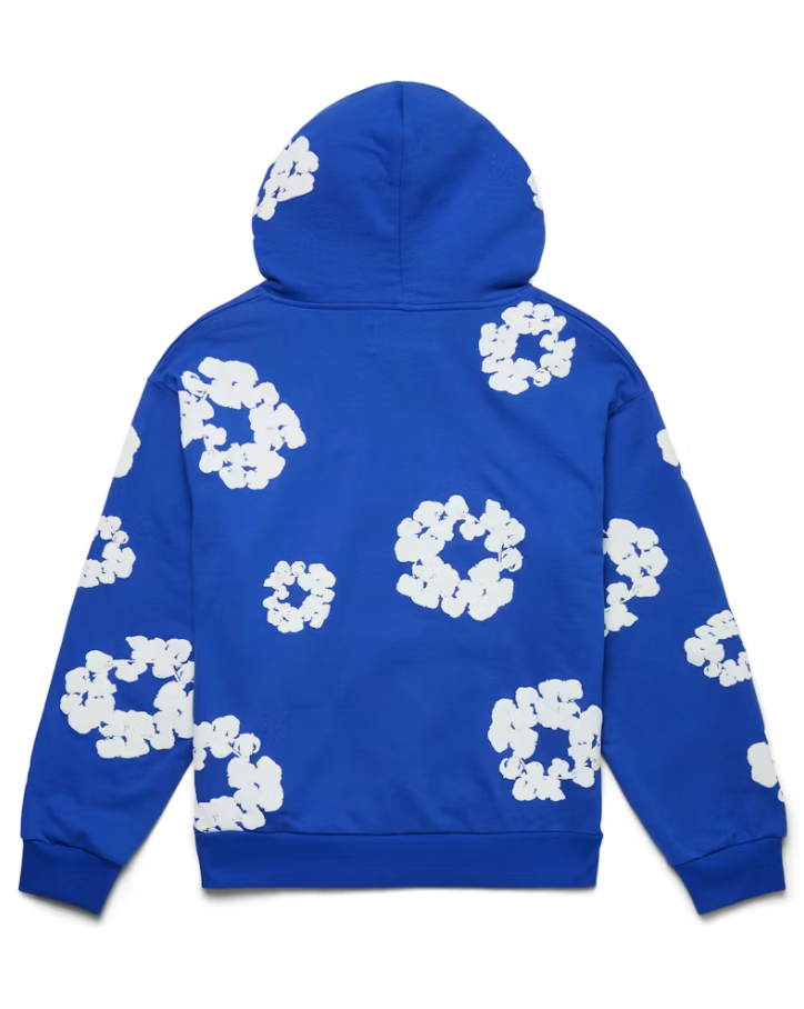 Denim Tears The Cotton Wreath Sweatshirt Royal Blue - OnSize