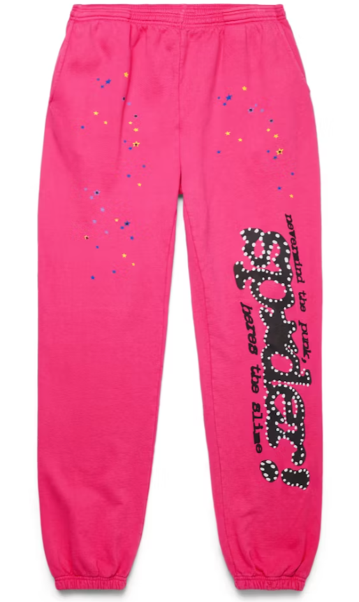 Sp5der P*NK V2 Sweatpant Pink - OnSize