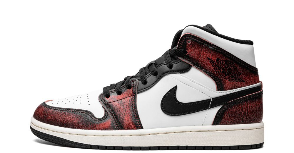 Jordan 1 Mid Wear-Away Chicago