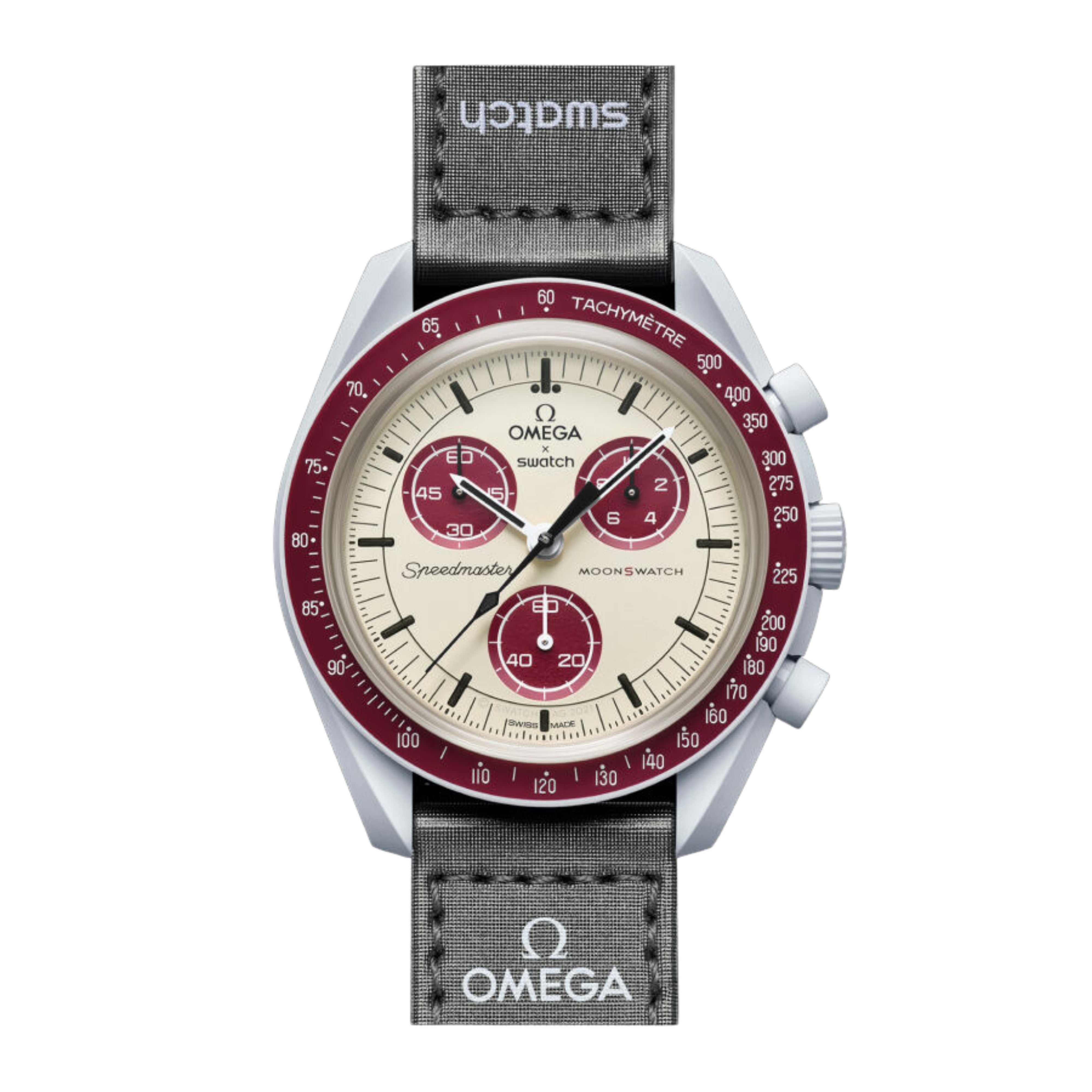 Swatch x Omega Bioceramic Moonswatch Mission to Pluto - OnSize
