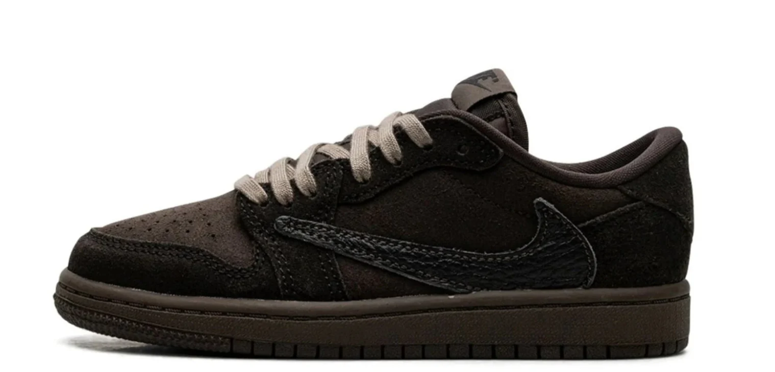 Jordan 1 Retro Low OG SP Travis Scott Velvet Brown (TD & PS)