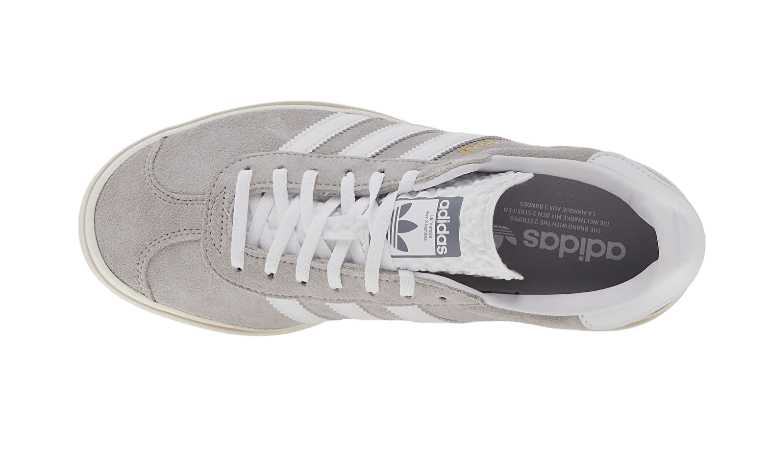 adidas Gazelle Bold Grey White - OnSize