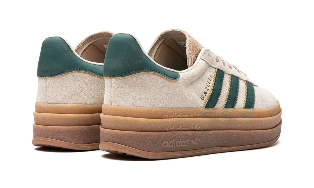 adidas Gazelle Bold Magic Beige Collegiate Green - OnSize