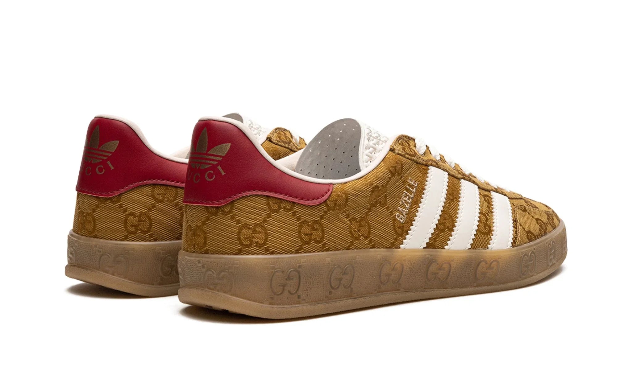 adidas Gazelle Gucci Original GG Beige Brown - OnSize
