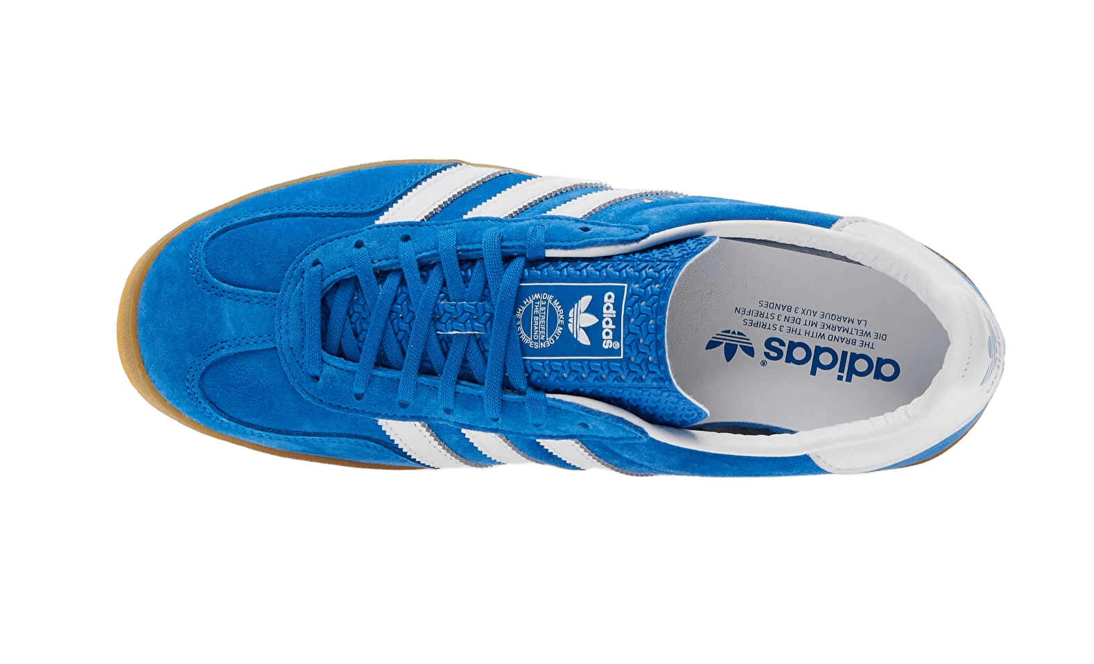 adidas Gazelle Indoor Blue Bird Gum - OnSize