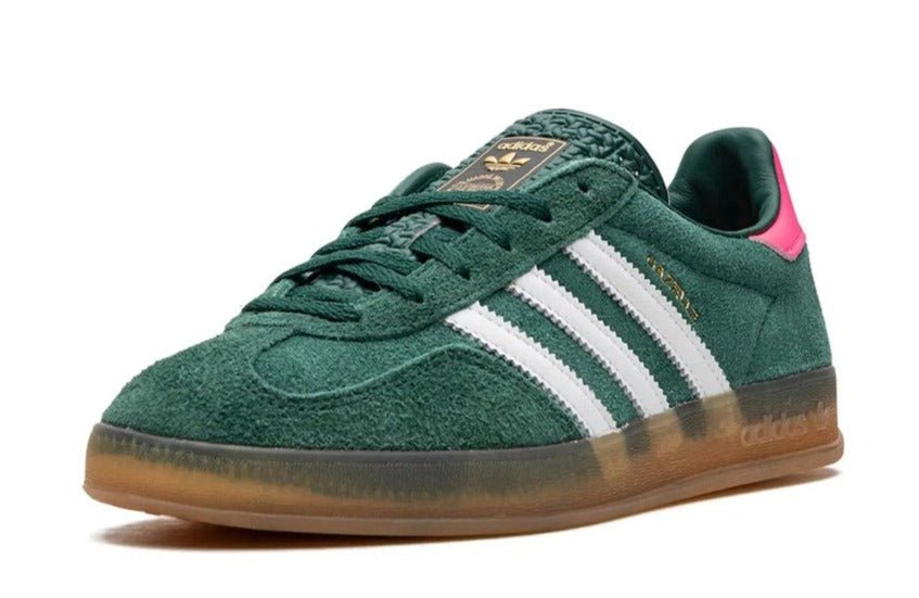 adidas Gazelle Indoor Collegiate Green Lucid Pink - OnSize