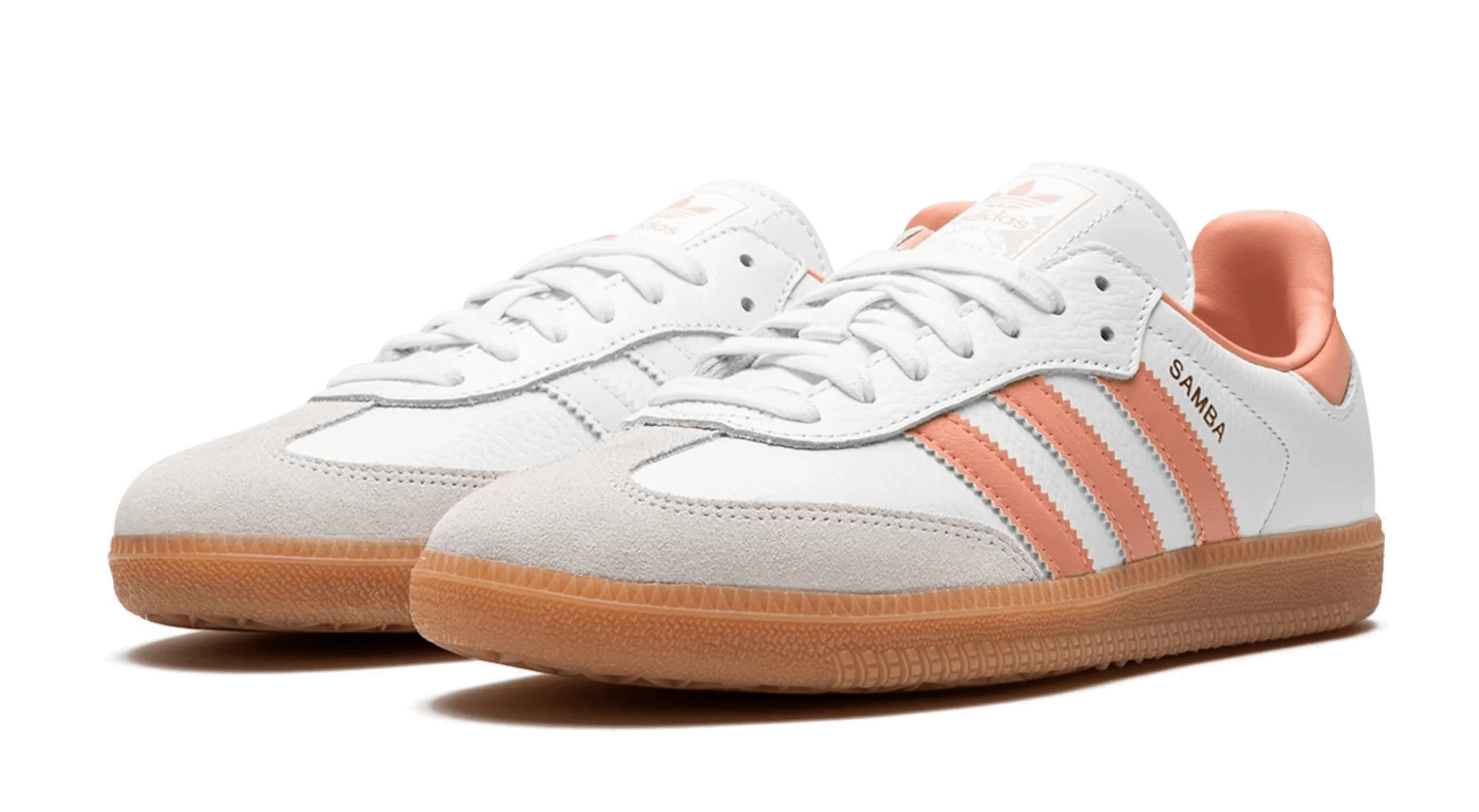 adidas Samba OG White Wonder Clay Gum - OnSize