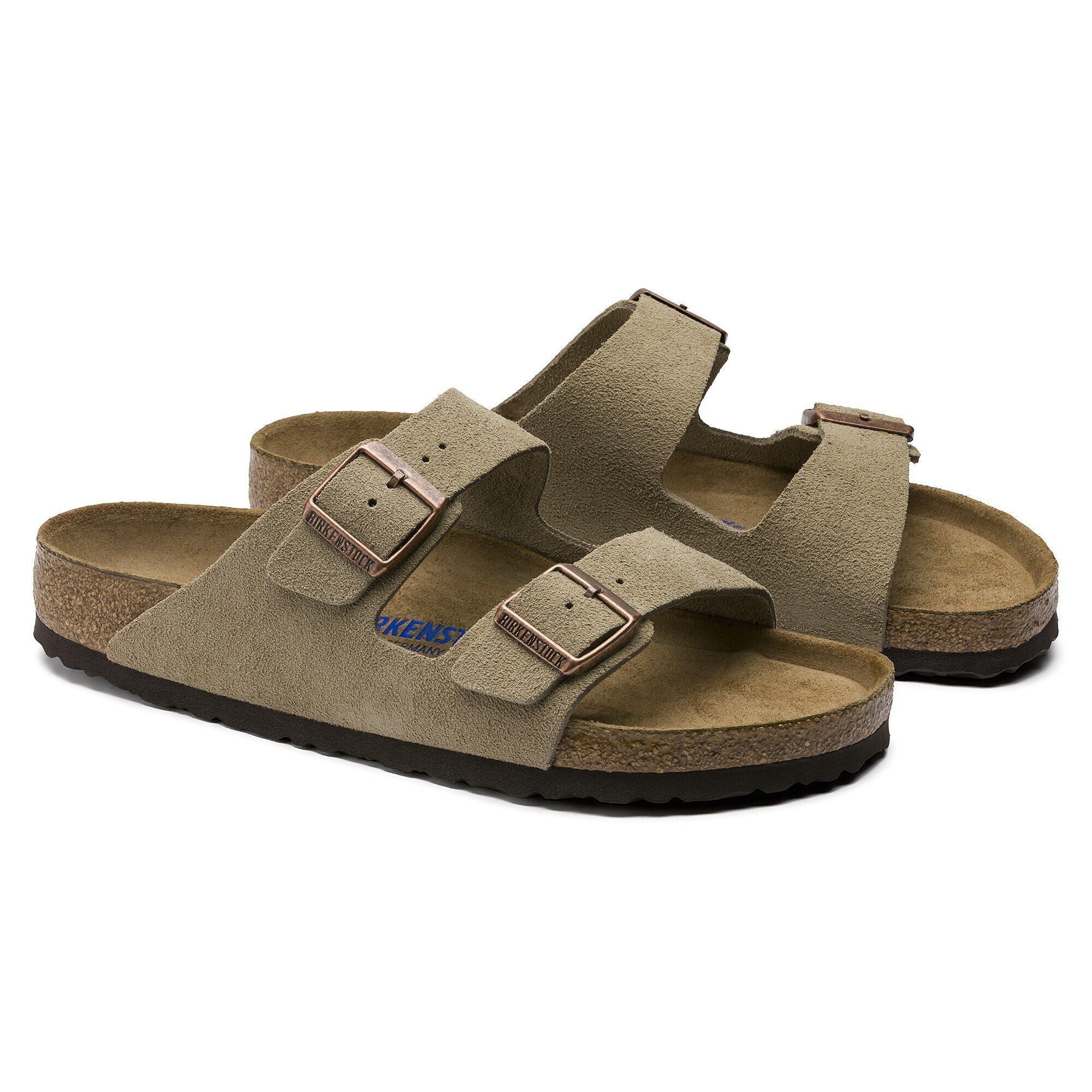 Birkenstock Arizona Soft Footbed Suede Taupe - OnSize