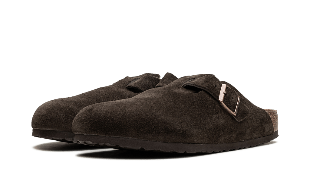 Birkenstock Boston Soft Footbed Suede Mocha - OnSize