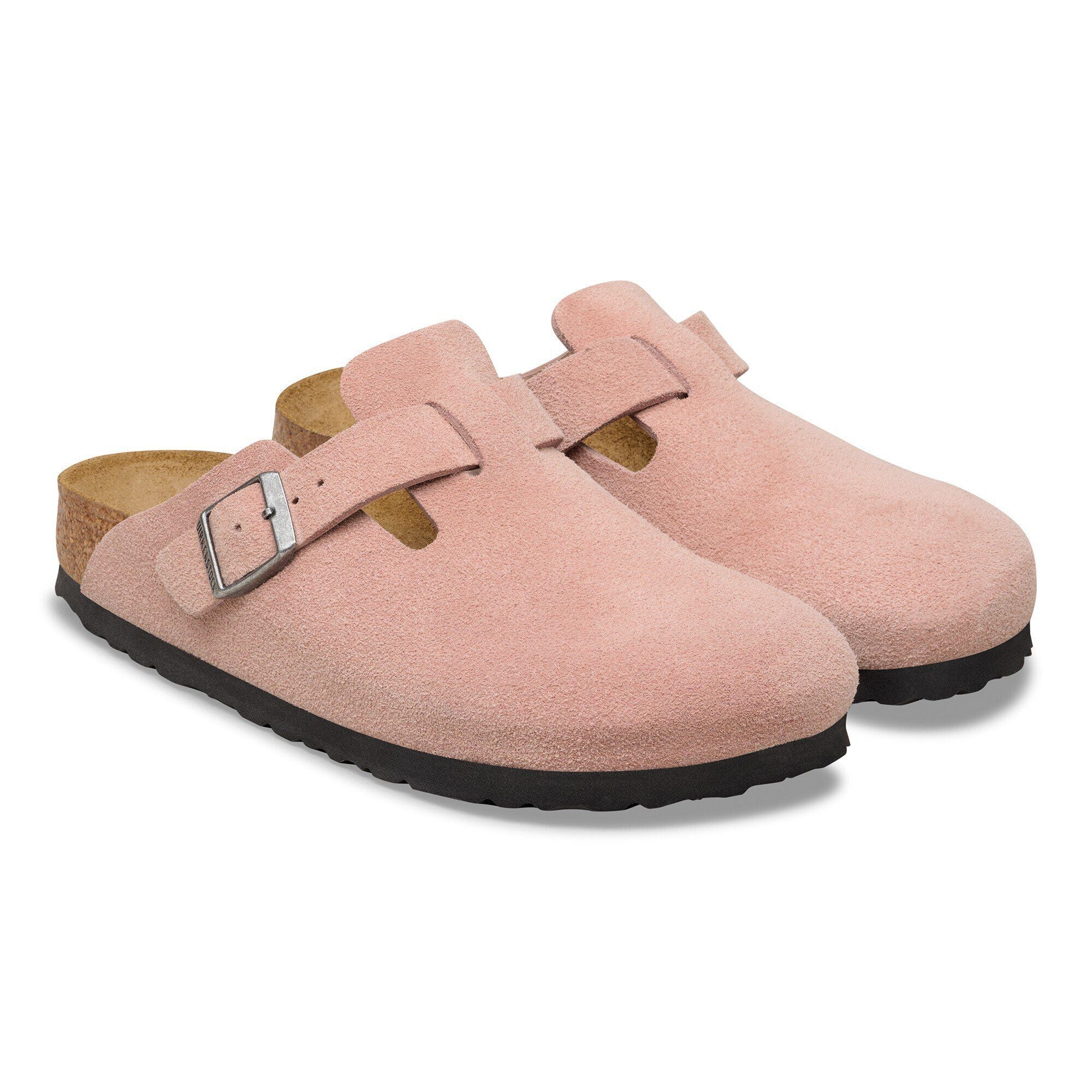 Birkenstock Boston Suede Pink Clay - OnSize