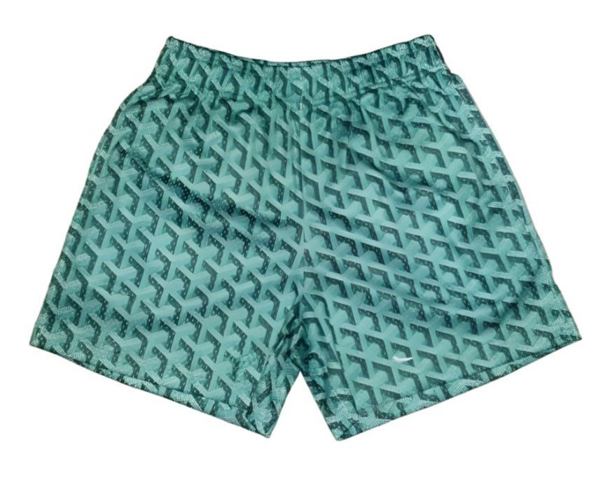 Bravest Studios "Goyard" Shorts Green - OnSize