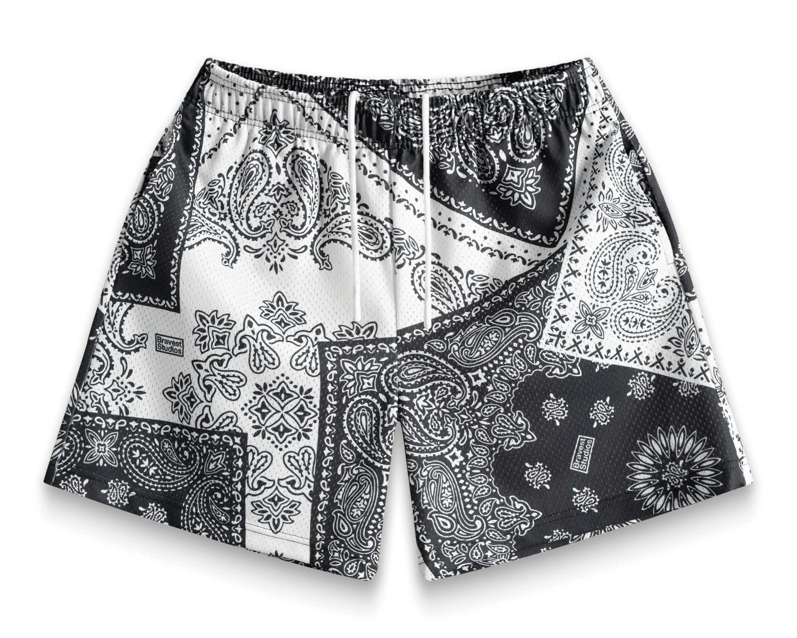 Bravest Studios Panda Porcelain Shorts - OnSize