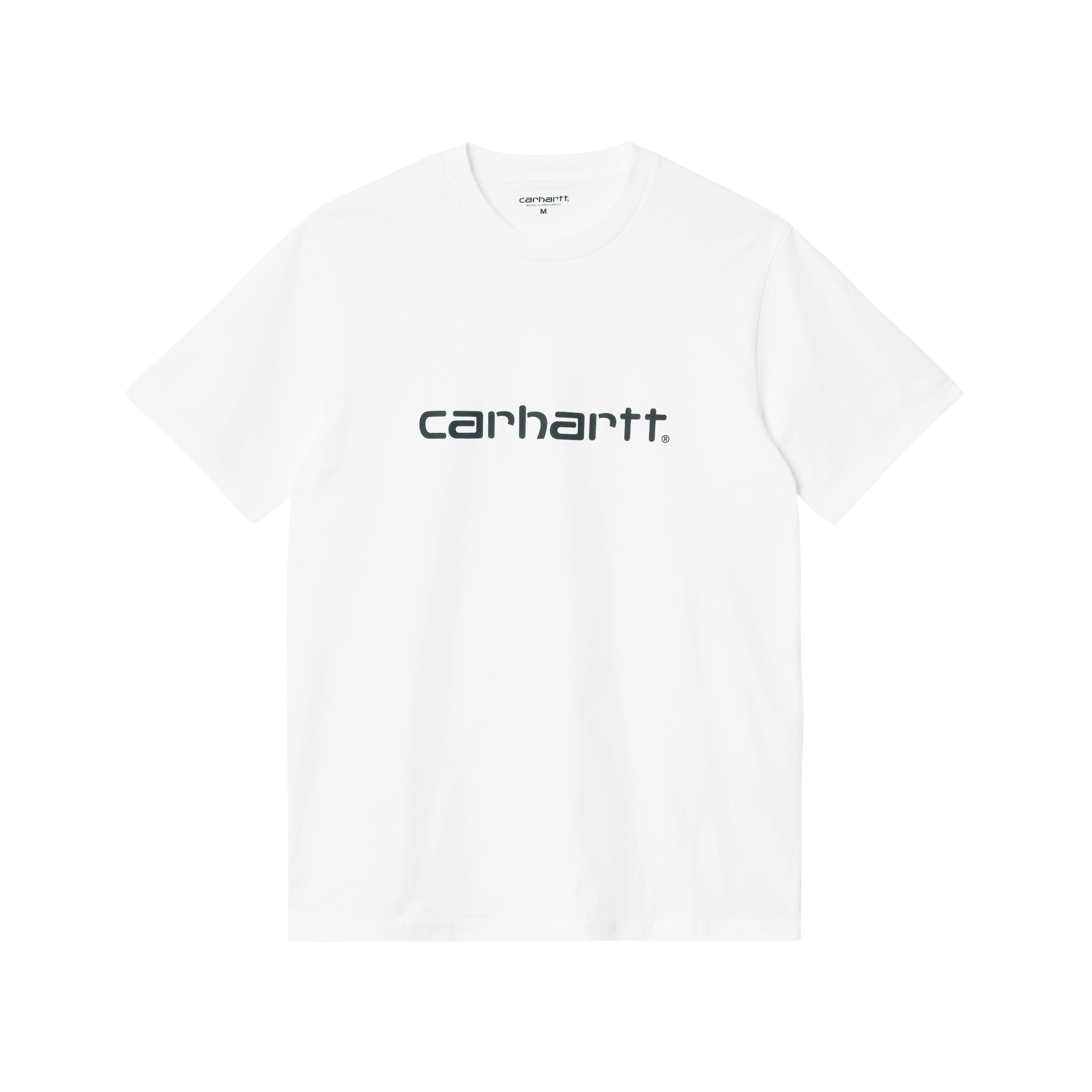 Carhartt WIP S/S Script T-Shirt White/Black - OnSize
