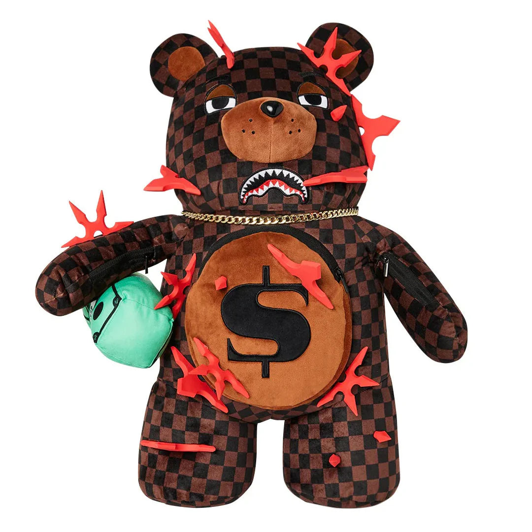 Sprayground Ninja Star Bear Backpack - OnSize