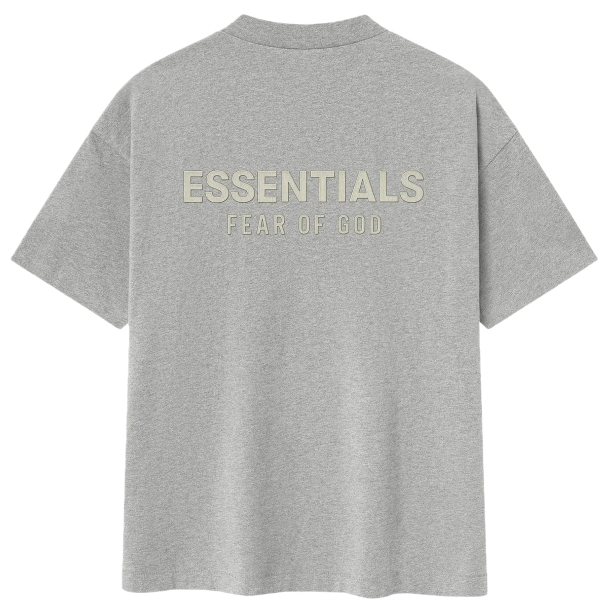 Fear of God Essentials Classic Tee Concrete Heather (FW25) - OnSize