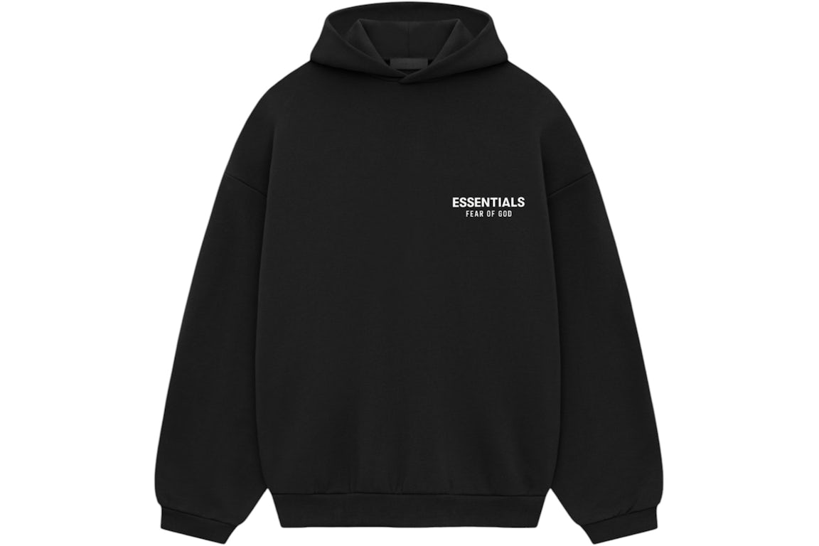 Fear of God Essentials Fleece Hoodie Black (FW24)