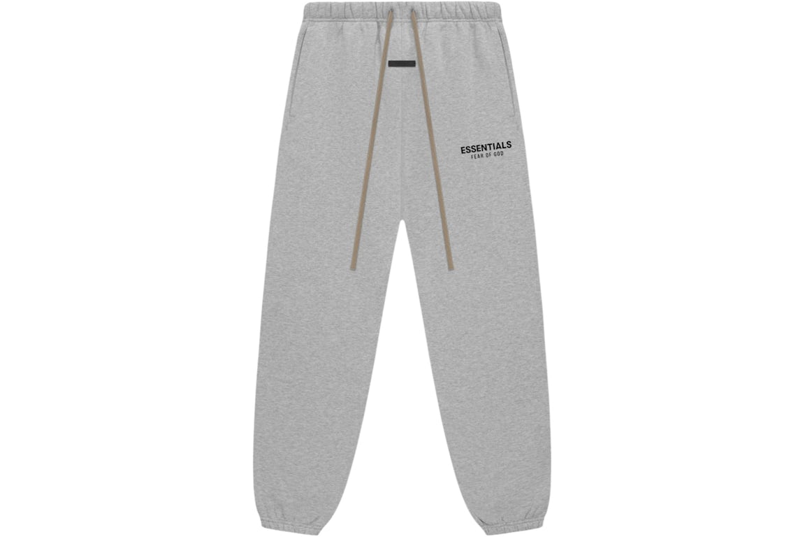 Fear of God Essentials Fleece Sweatpants Light Heather Gray (FW24) - OnSize
