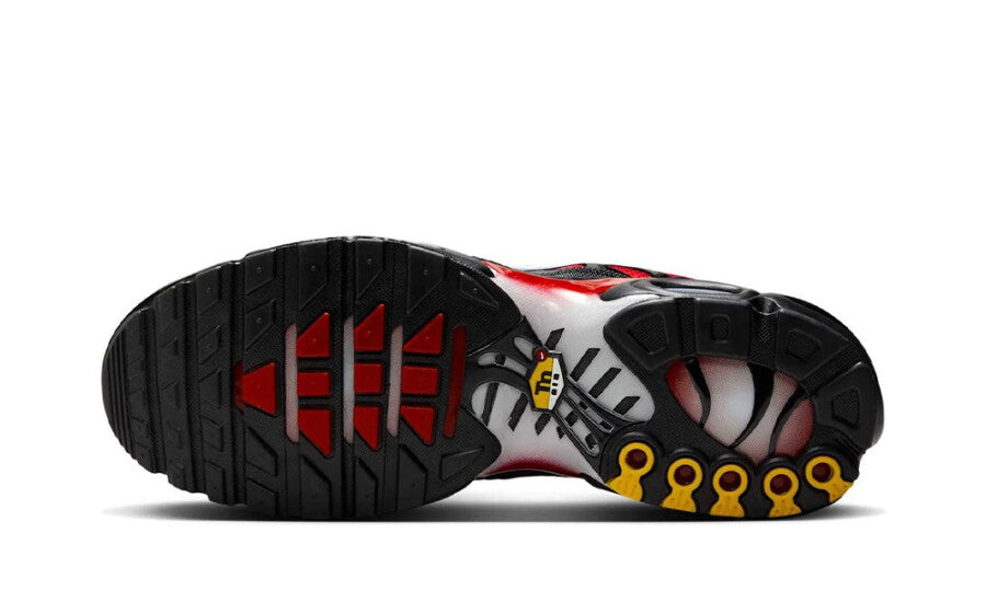 Nike Air Max Plus Pure Platinum University Red Black White
