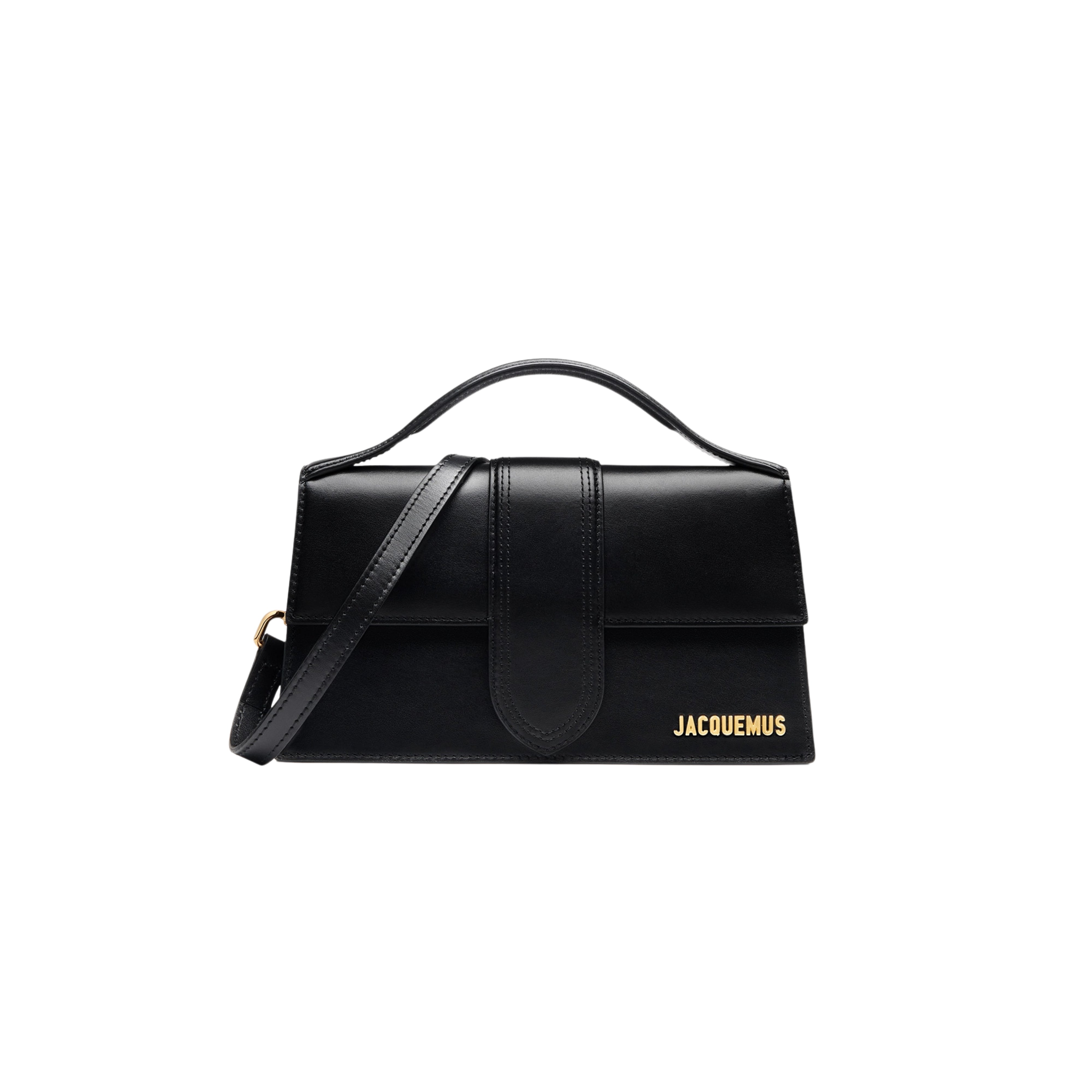 KABAブラック38 Jacquemus Le grand Bambino Crossbody Strap Handbag Black