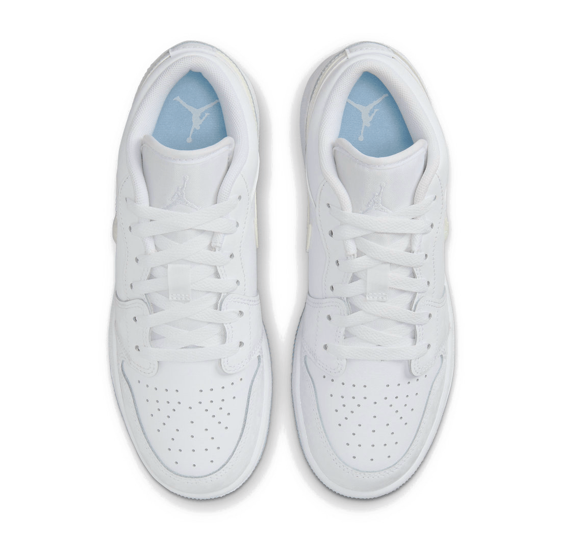 Jordan 1 Low SE Glitter Swoosh - OnSize