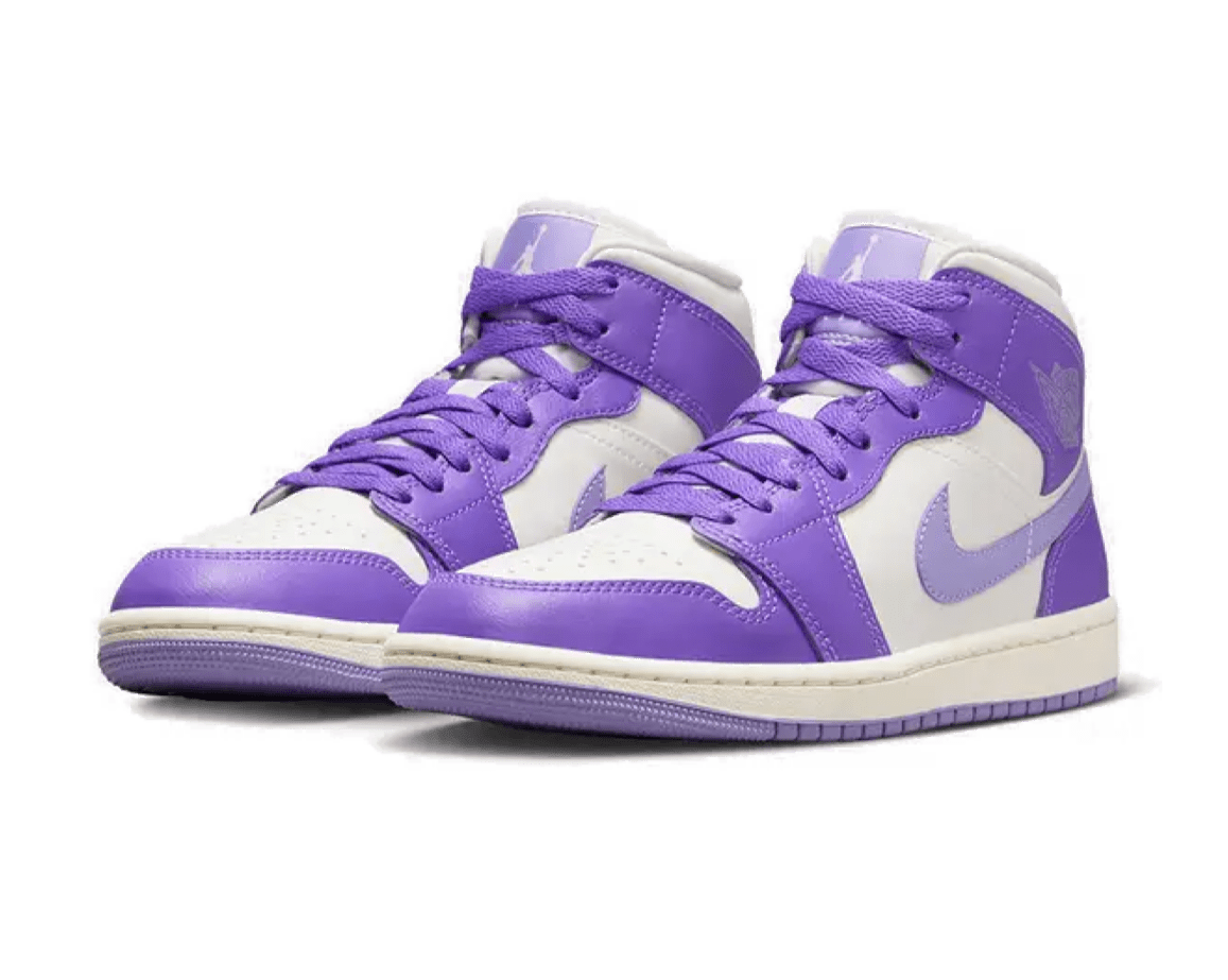 Jordan 1 Mid Action Grape - OnSize