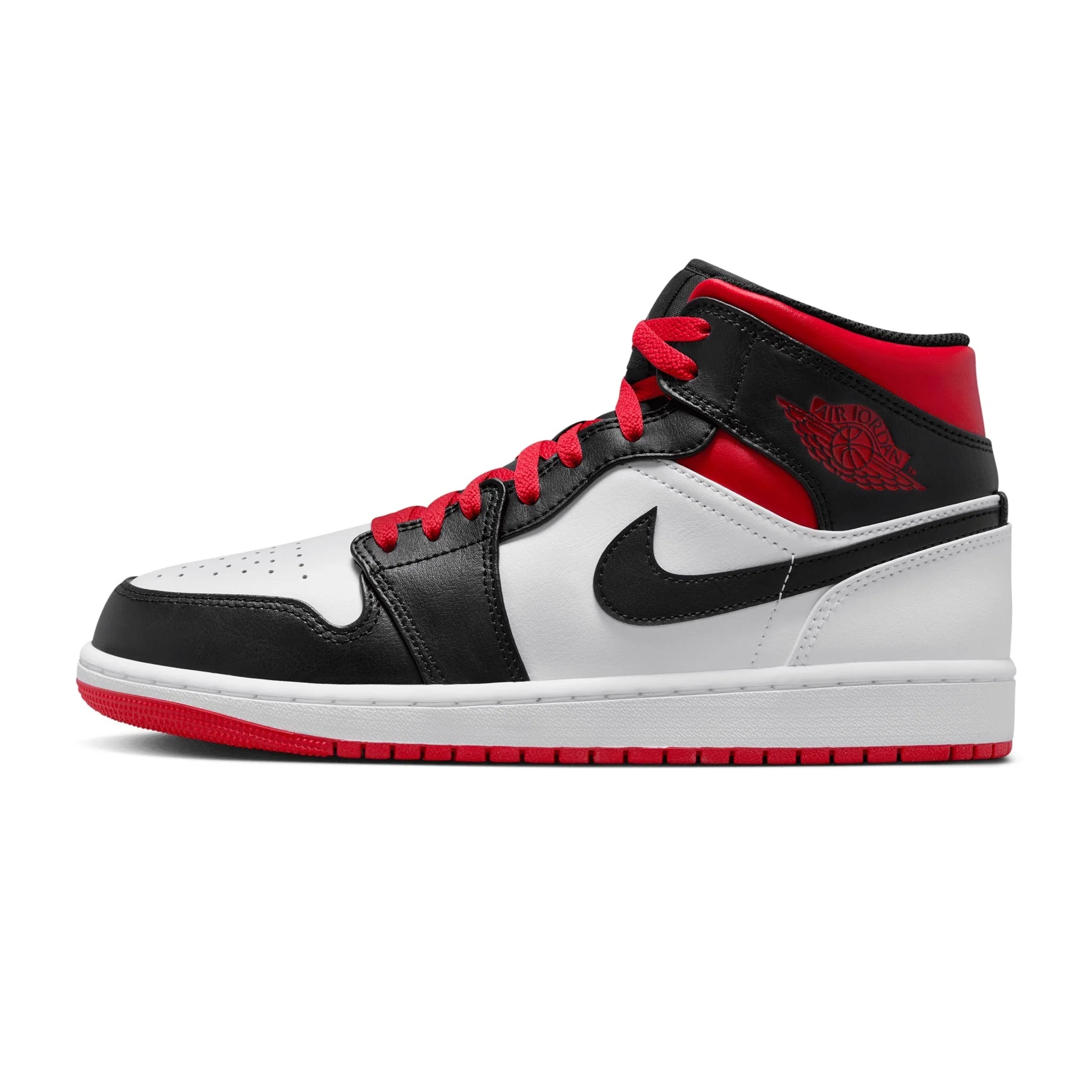 Jordan 1 Mid Gym Red Black Toe - OnSize