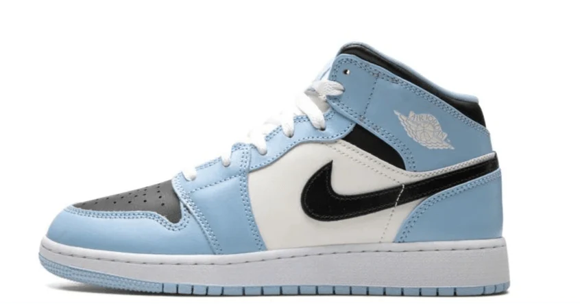 Jordan 1 Mid Ice Blue - OnSize