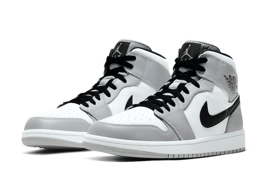 Jordan 1 Mid Light Smoke Grey - OnSize