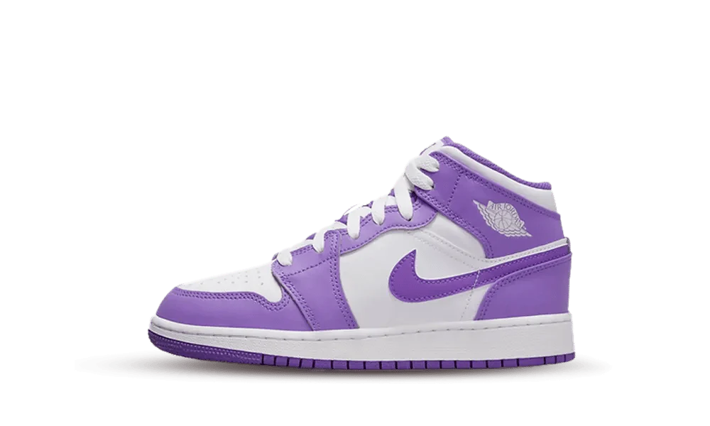 Jordan 1 Mid Purple Venom - OnSize