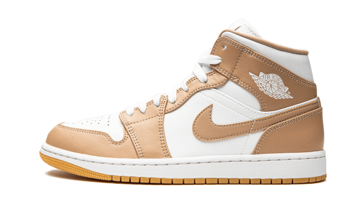 Jordan 1 Mid Tan Gum - OnSize