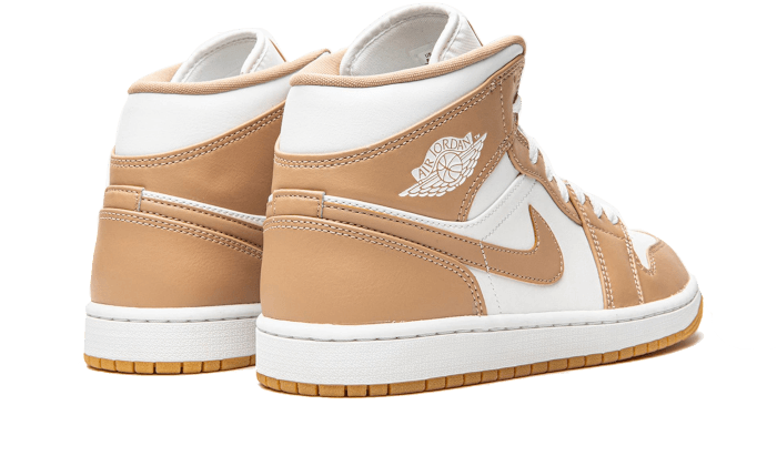 Jordan 1 Mid Tan Gum - OnSize