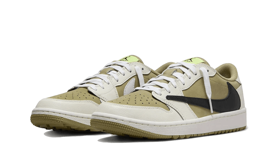 Jordan 1 Retro Low Golf Travis Scott Neutral Olive - OnSize