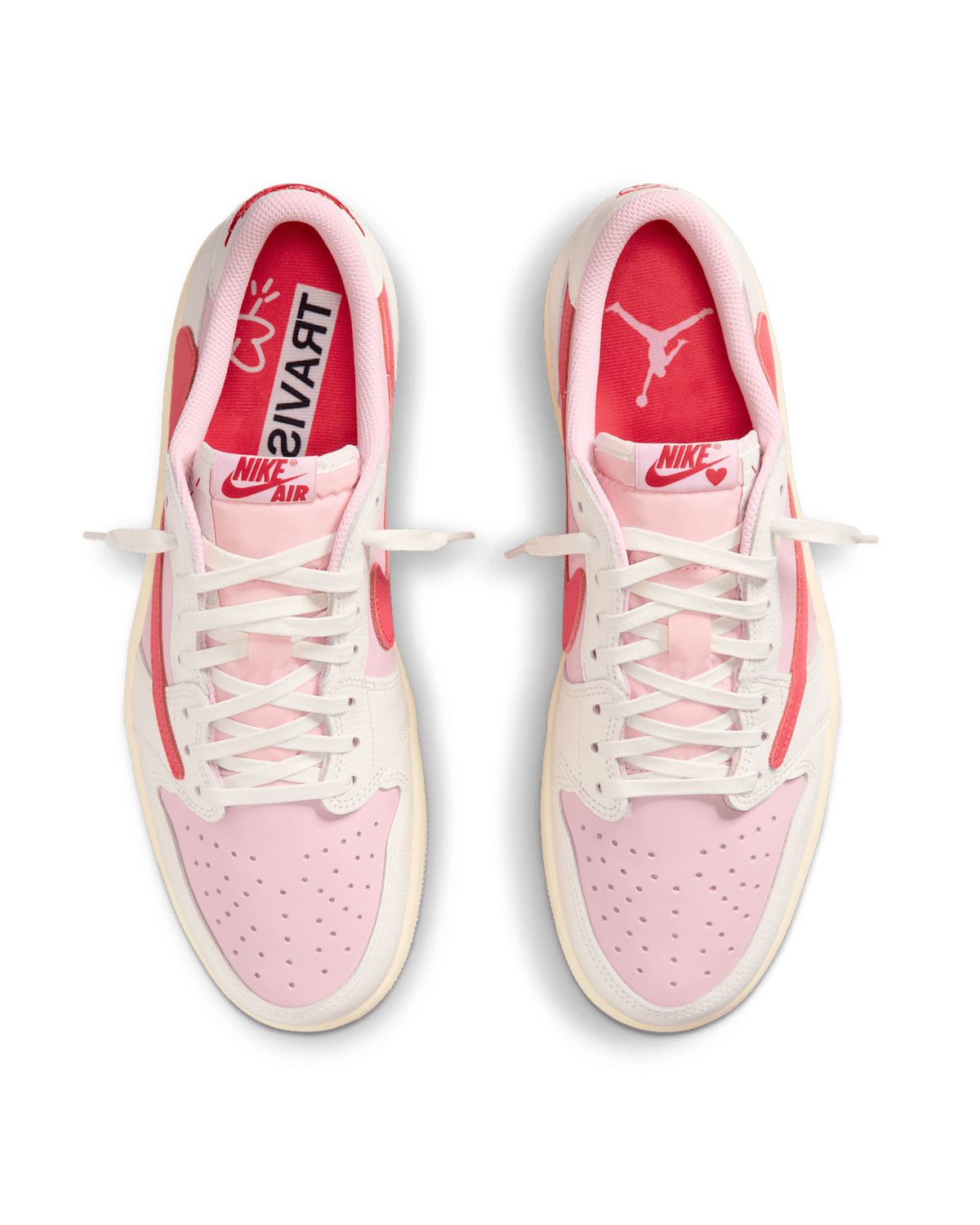 Jordan 1 Retro Low OG SP Travis Scott Sail Tropical Pink - OnSize