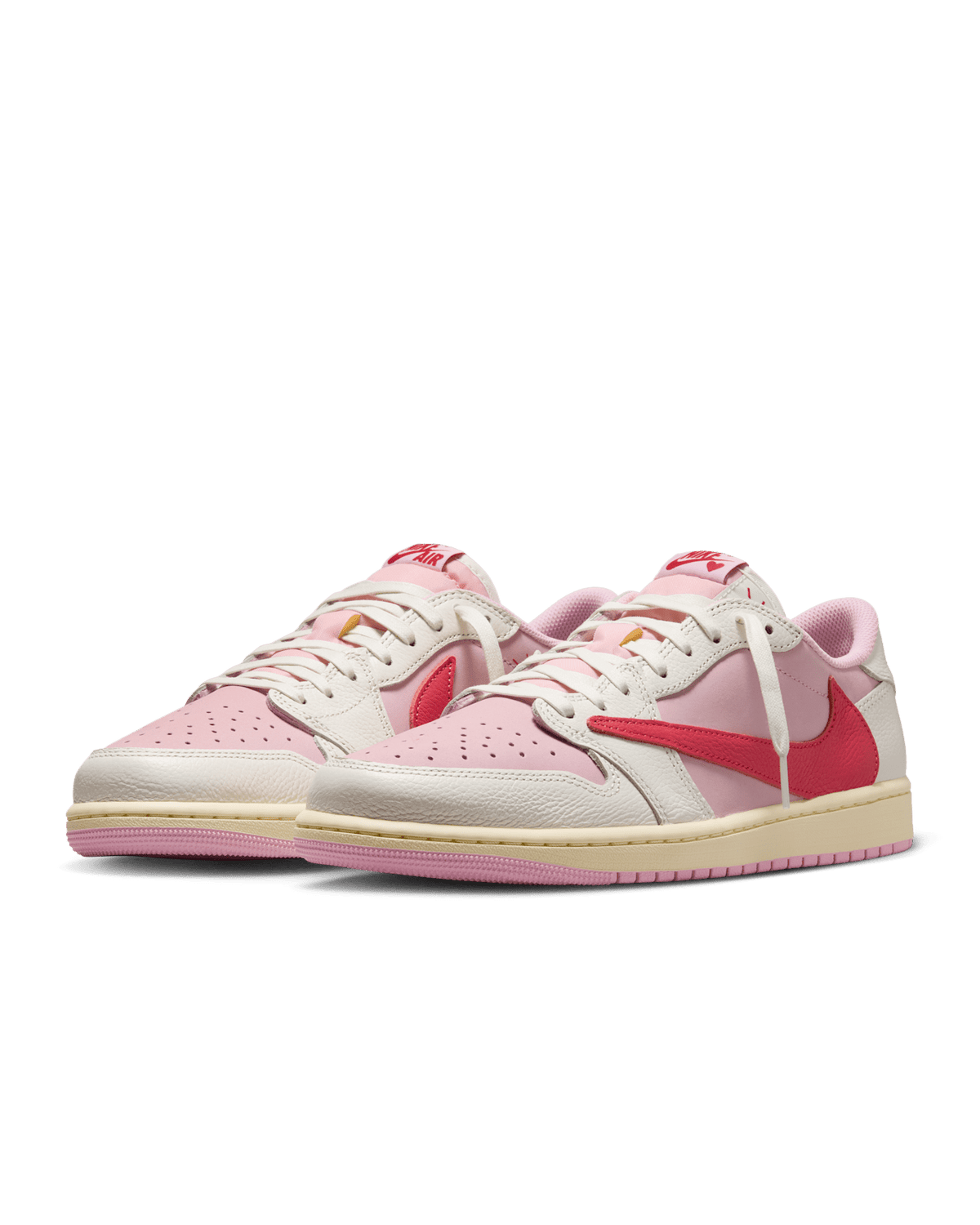Jordan 1 Retro Low OG SP Travis Scott Sail Tropical Pink - OnSize