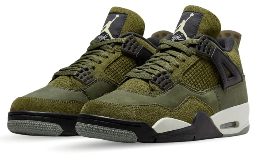 Jordan 4 Retro SE Craft Medium Olive - OnSize