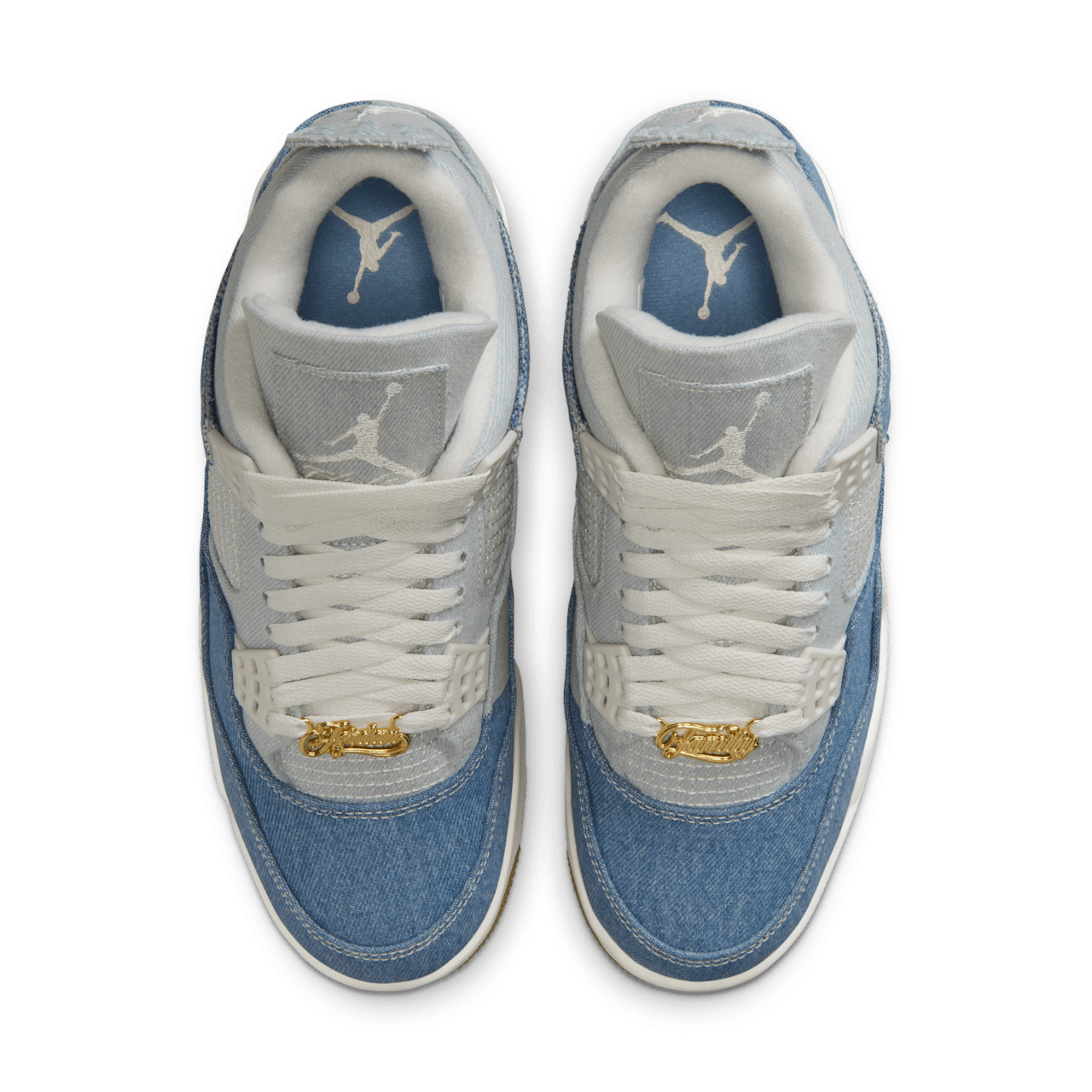 Jordan 4 Retro TEX Denim Worn Blue - OnSize