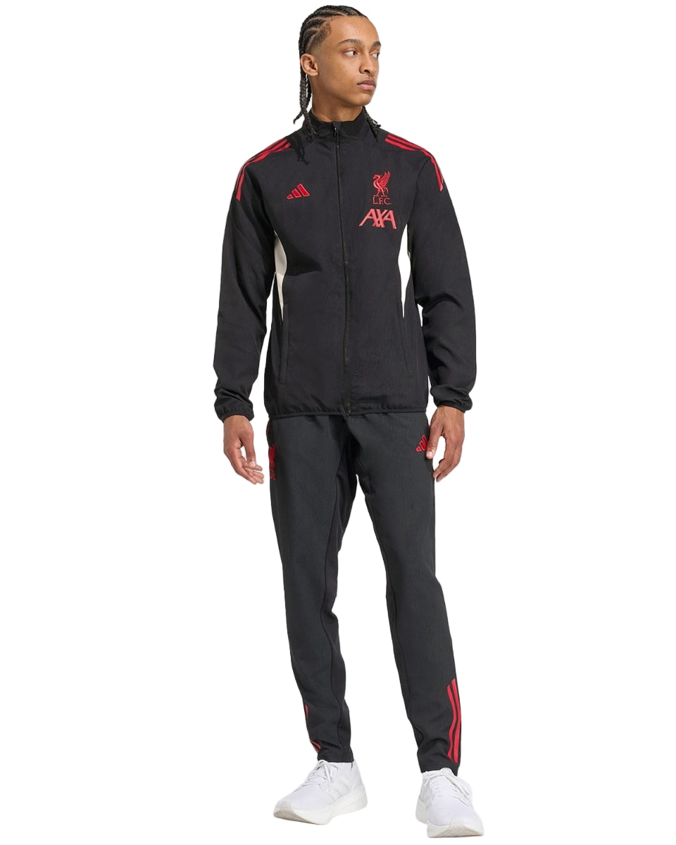 adidas LFC Domestic Tracksuit Black 2025/26