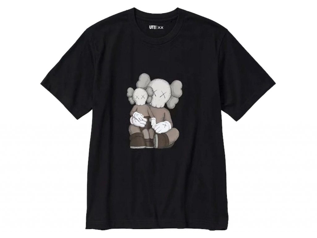 Kaws x Uniqlo UT Graphic Tee Black - OnSize