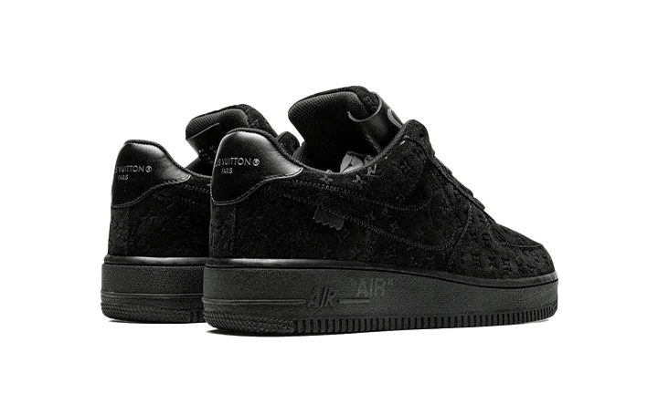 Louis Vuitton Nike Air Force 1 Low By Virgil Abloh Black - OnSize
