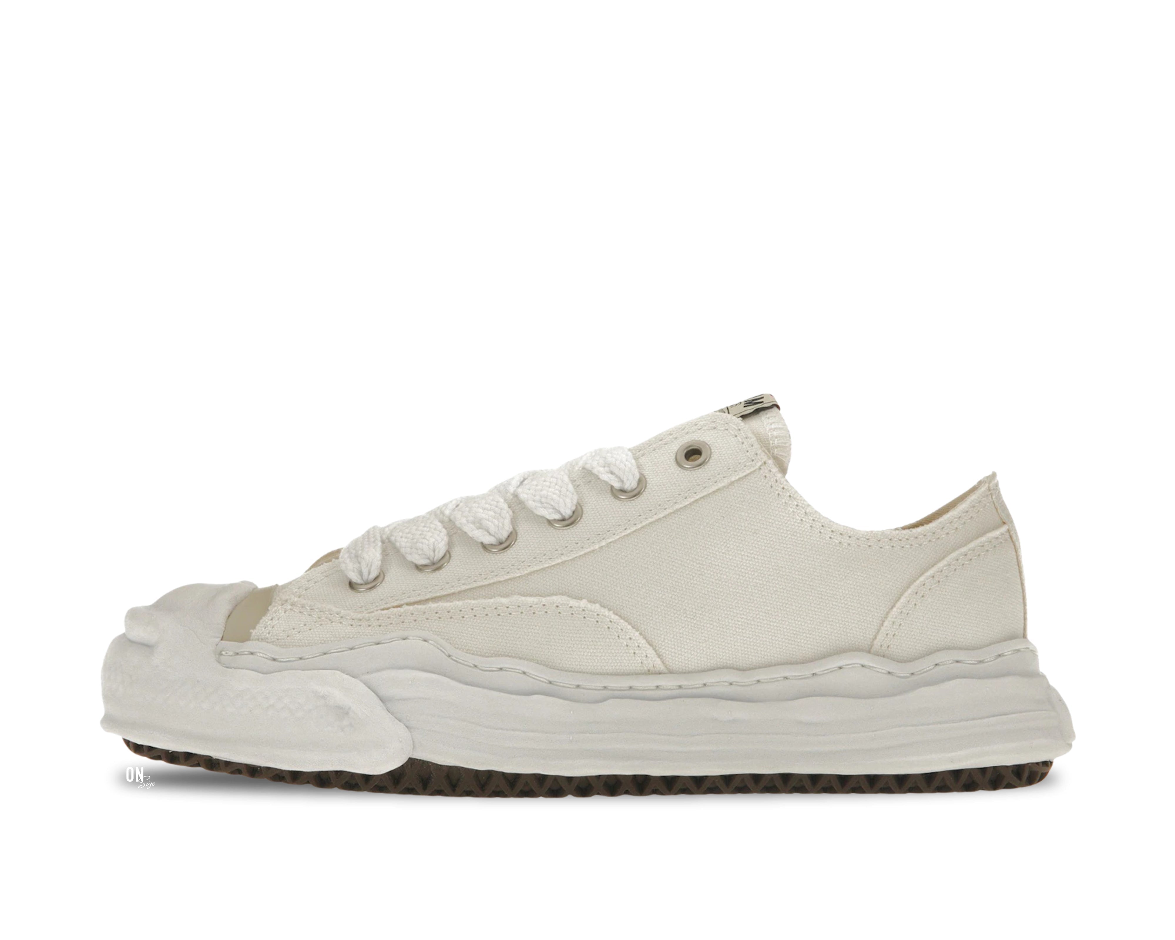 Maison Mihara Yasuhiro Hank OG Sole Canvas Low White