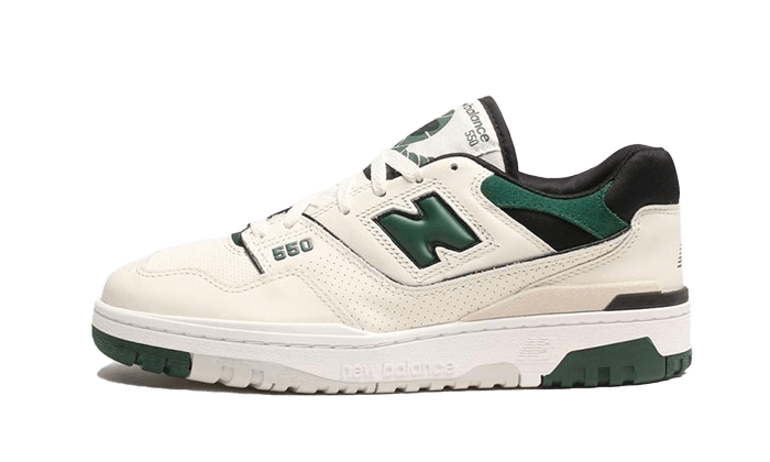 New Balance 550 Sea Salt Pine Green - OnSize