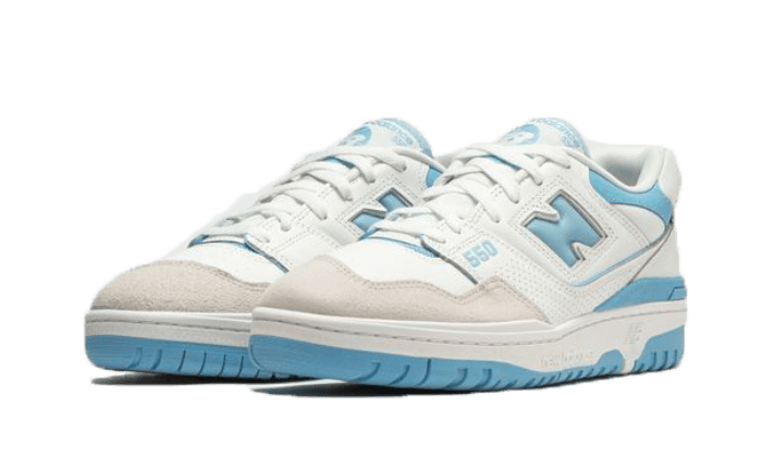 New Balance 550 White Blue Haze Rain Cloud - OnSize