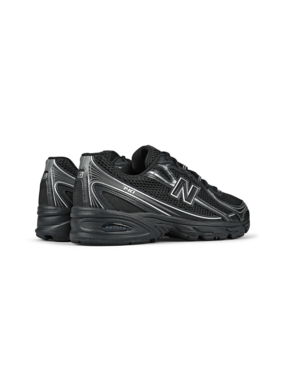 New Balance 740v2 Black Grey Silver - OnSize