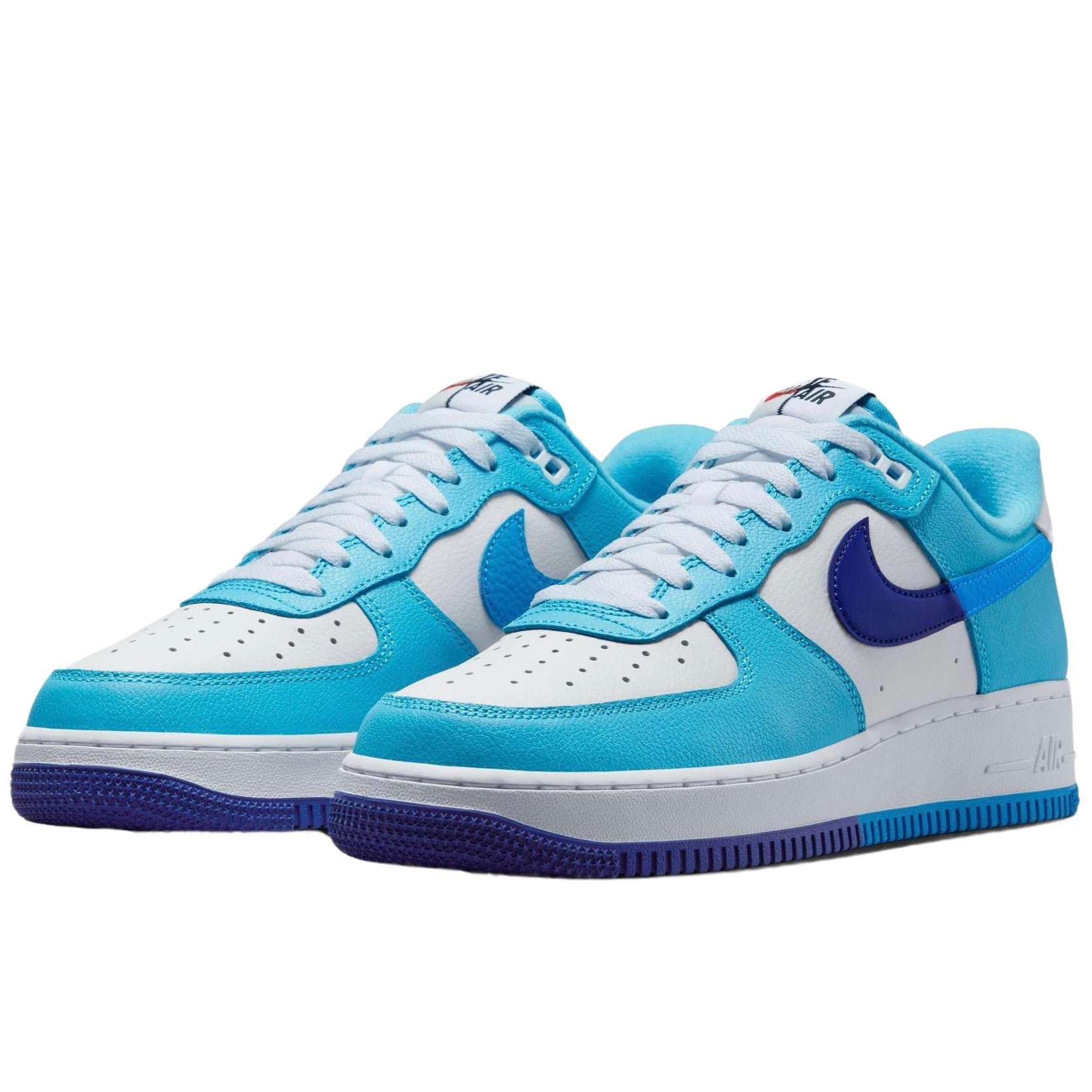 Nike Air Force 1 Low '07 LV8 Split Light Photo Blue Deep Royal - OnSize