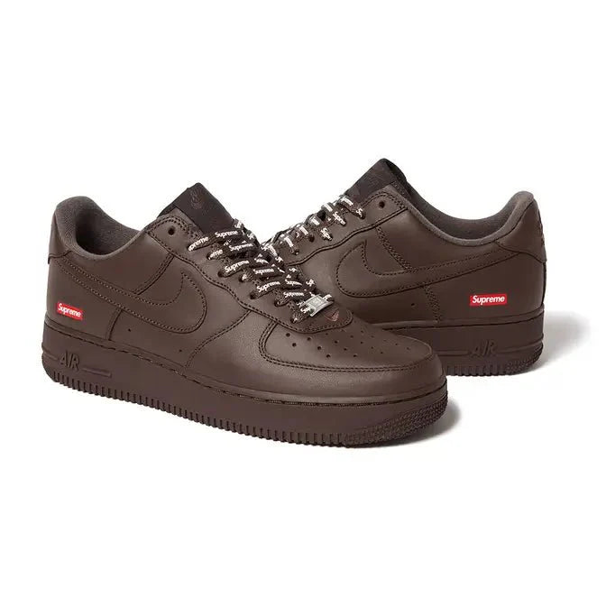 Nike Air Force 1 Low Supreme Baroque Brown - OnSize