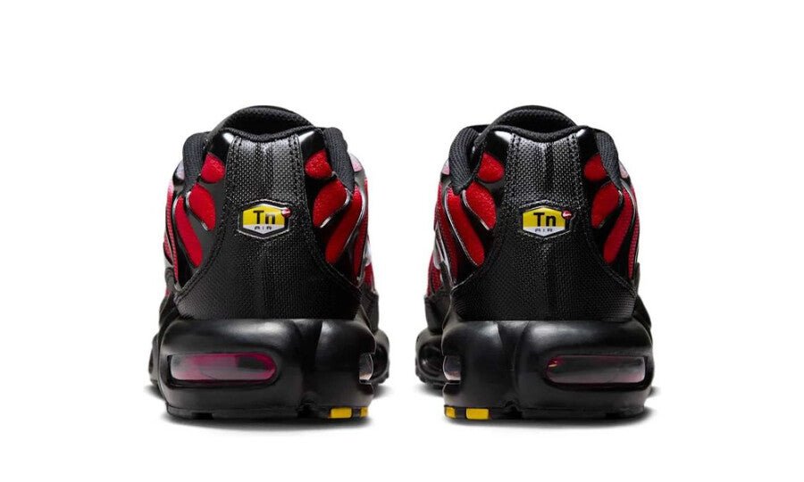 Nike Air Max Plus Pure Platinum University Red Black White
