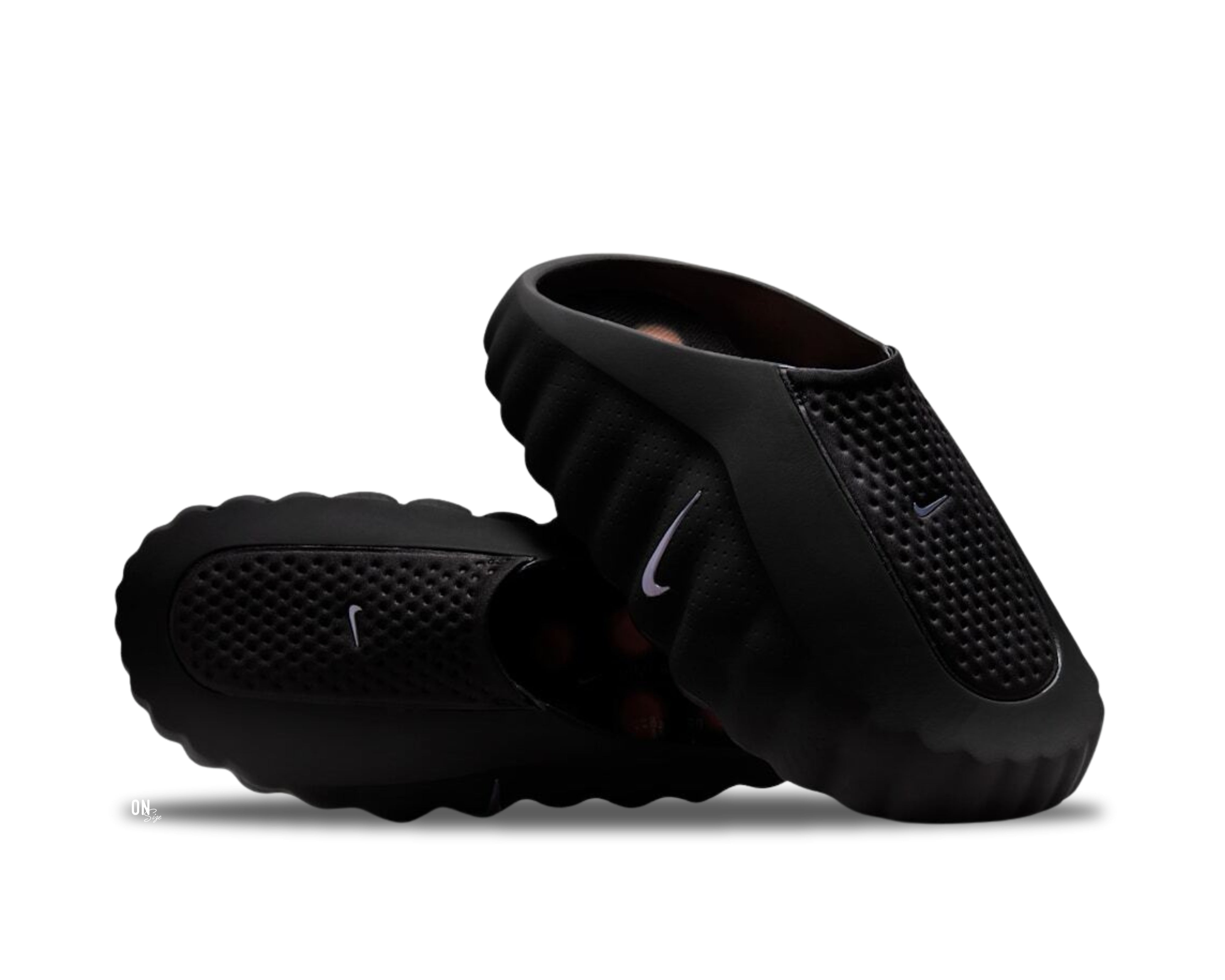 NIKE MIND 001 ブラック Nike Mind 001 Slide Black Chrome