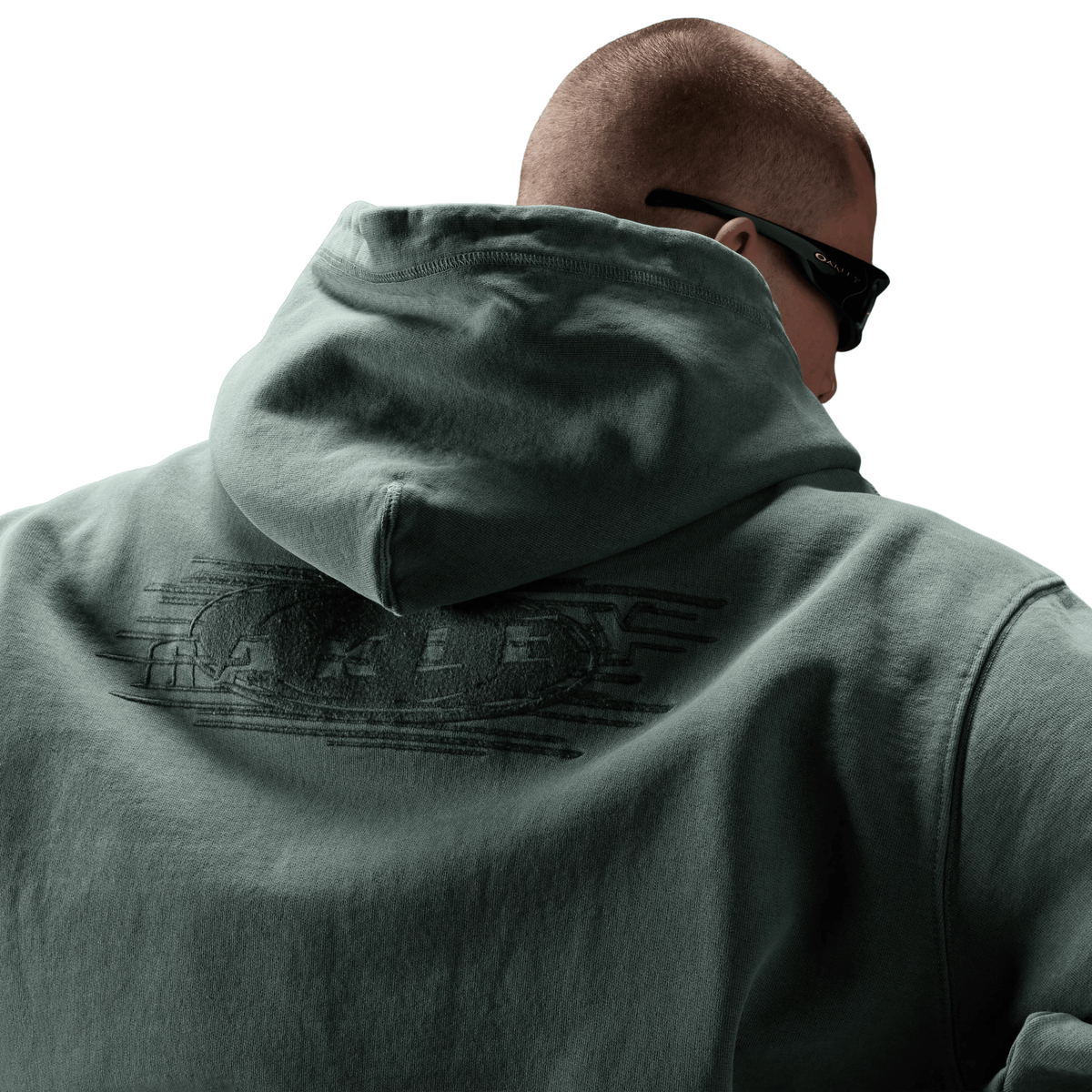 Oakley Echo Mod Embroidered Hoodie Aviator Green - OnSize