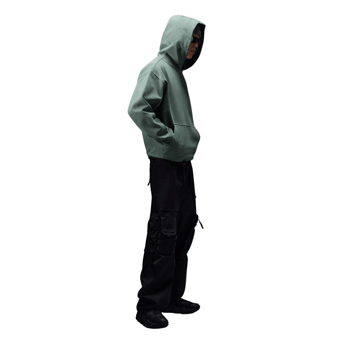 Oakley Echo Mod Embroidered Hoodie Aviator Green - OnSize