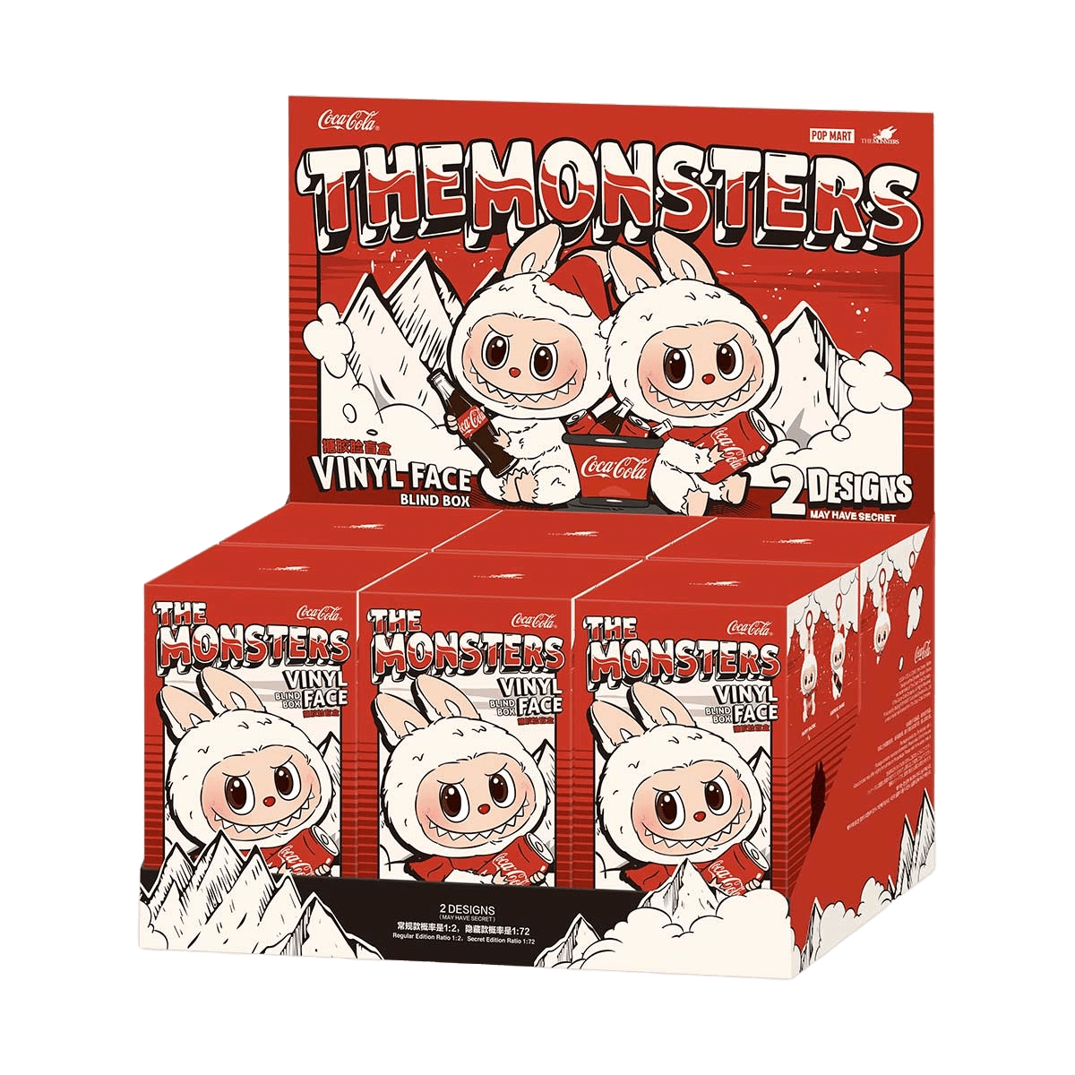 Pop Mart Labubu The Monsters Coca Cola Series